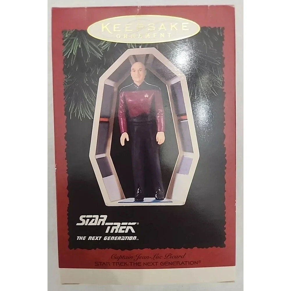 Hallmark Keepsake Ornament  1995 Star Trek Captain Jean Luc Picard
